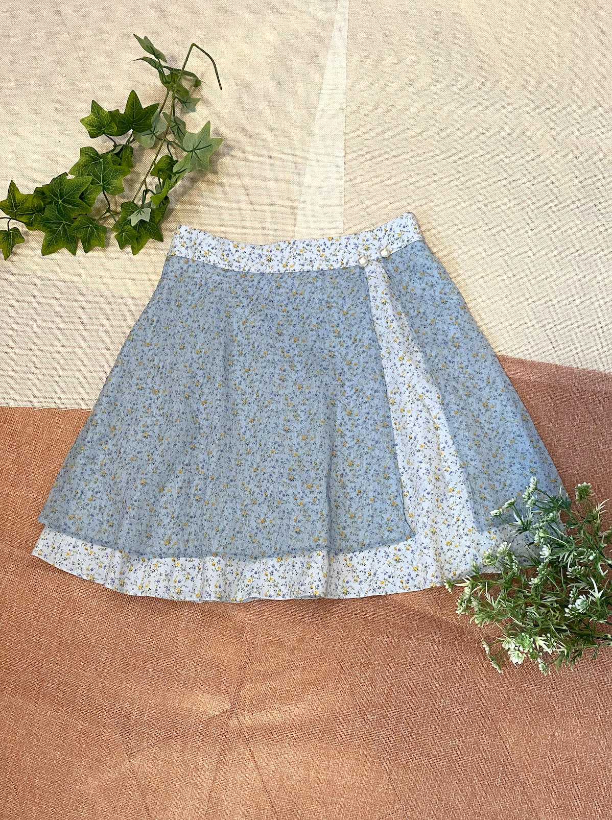 Sweety Flower Layering Skirt